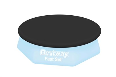 Poolabdeckung, Bestway Swimmingpool - Kunststoff  (rund)