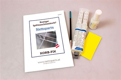 Geschirrspüler Korb rostet - Reparationssatz, universal Geschirrspüler