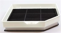 Kohlefilter, Viva Dunstabzugshaube - 246 mm x 255 mm