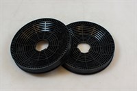 Kohlefilter, Bosch Dunstabzugshaube - 158 mm (2 Stck)