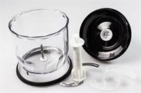 Zerkleinerer, Braun Mini Chopper & Stabmixer - 350 ml (mit Deckel und Messereinheit)
