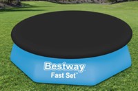 Poolabdeckung, Bestway Swimmingpool - Kunststoff  (rund)