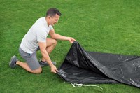 Poolabdeckung, Bestway Swimmingpool - Kunststoff  (10 eckig)