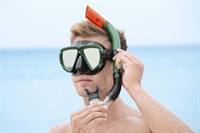 Taucherbrille und Schnorchel, Bestway Swimmingpool