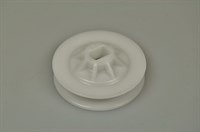 Spannrolle, Elektro Helios Wäschetrockner - 45,6 mm / 10,05 x 5,9 mm.