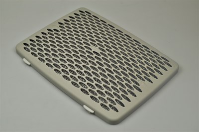 Metallfilter, Exhausto Dunstabzugshaube - 15 mm x 384 mm x 282 mm (komplett)