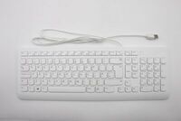 Lenovo - USB Keyboard Slim GB - White