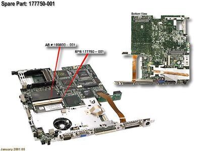 HP - BD SYS PIII 600MHZ