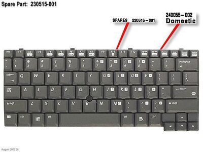 HP - KEYBOARD W/POINT STICK N400C