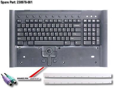 HP - SPS-KEYBOARD- CARBON BLACK