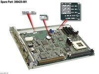HP - BOARD,PROC W/O PROC