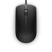 Dell - Optical Mouse-MS116 Black