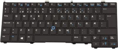 Dell - Keyboard, Norwegian, 84 Keys,