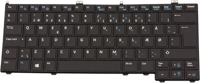 Dell - Keyboard, Danish, 84 Keys,