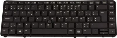 HP - KBYD BL W/PT STICK-EUROA4