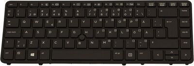 HP - KBYD BL W/PT STICK-SE/FI