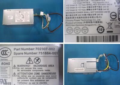 Hewlett Packard Enterprise - Power supply 240w