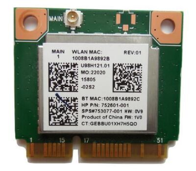 HP - Realtek RT8723BE 802.11