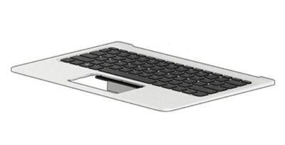 HP - Top Cover & Keyboard (Arab)