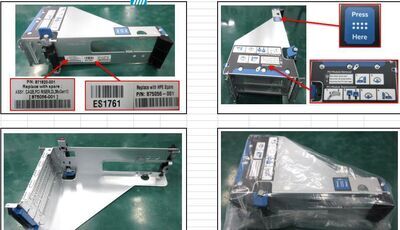 Hewlett Packard Enterprise - PCI riser cage
