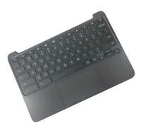 HP - Top Cover & Keyboard Blk Tp Uk