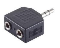 MicroConnect - Adapter 3.5mm - 2x3.5mm M-F