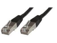 MicroConnect - F/UTP CAT5e 3m Black PVC
