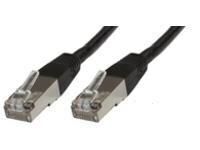 MicroConnect - F/UTP CAT5e 10m Black PVC