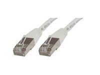 MicroConnect - F/UTP CAT5e 10m White PVC