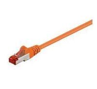 MicroConnect - F/UTP CAT6 1.5m Orange PVC