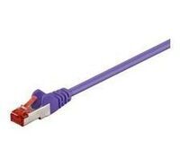 MicroConnect - F/UTP CAT6 1m Purple PVC