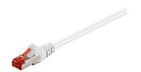 MicroConnect - F/UTP CAT6 1m White PVC
