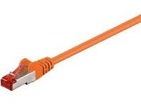 MicroConnect - F/UTP CAT6 10m Orange PVC