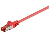 MicroConnect - F/UTP CAT6 10m Red PVC