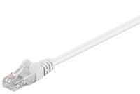 MicroConnect - U/UTP CAT5e 0.25M White PVC
