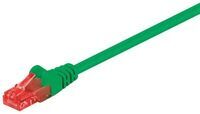 MicroConnect - U/UTP CAT6 0.5M Green PVC