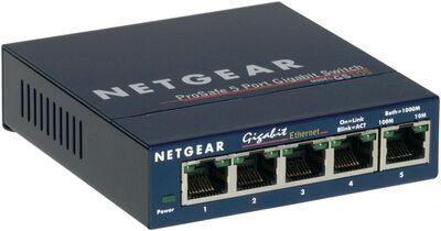 Netgear - 1000T, 5P Netgear GS105GE