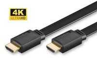 MicroConnect - HDMI High Speed flat cable, 1m