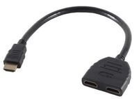 MicroConnect - HDMI 19M - 2X HDMI 19F