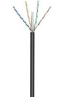 MicroConnect - U/UTP CAT6 Outdoor 100m, Black