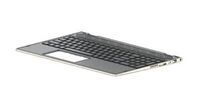 HP - Top Cover Nsv W Kb Bl Cs Sk