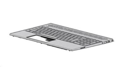 HP - Top Cover Nsv W Kb Bl Nsv Russ