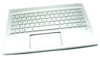 HP - Top Cover W Kb Nsv Bl Cs Sk