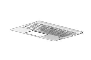 HP - Top Cover Pks W Kb Bl Nsv Fpr