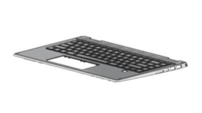 HP - Cover W/Keyboard BL Int