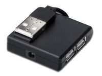 MicroConnect - USB 2.0 High-Speed Hub 4-Port