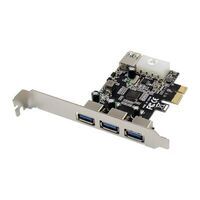 MicroConnect - 3+1 port USB 3.0 PCIe card