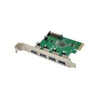 MicroConnect - USB 3.0 4 port PCIe card