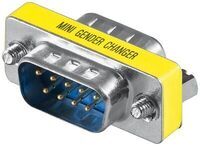 MicroConnect - Mini Gender DB9 Male - Male