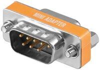 MicroConnect - Mini Gender DB9 M/F Null Modem